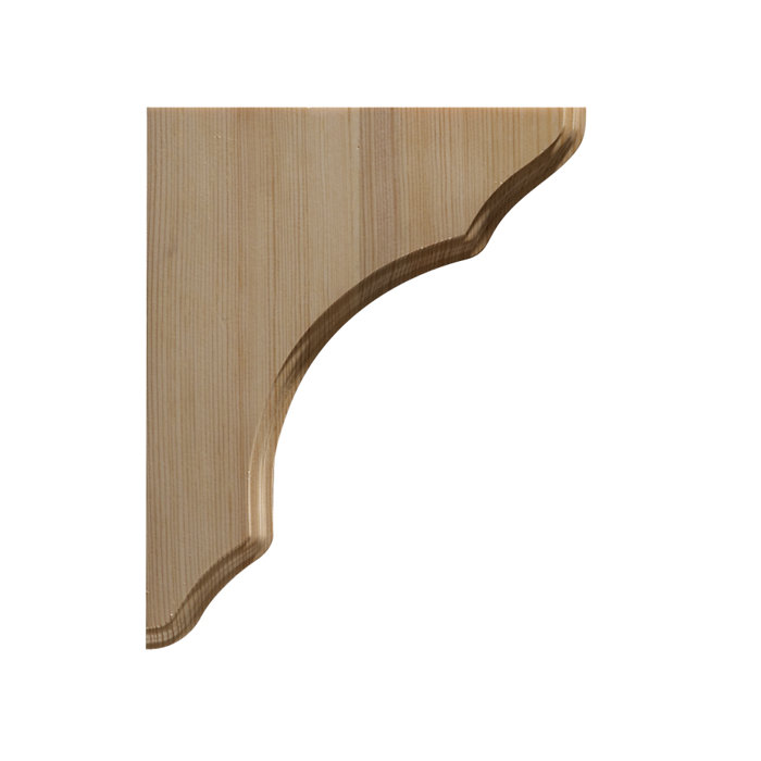 Ornamental Mouldings Pine House Trim and Shelf Moulding 6.25" H x 4.94